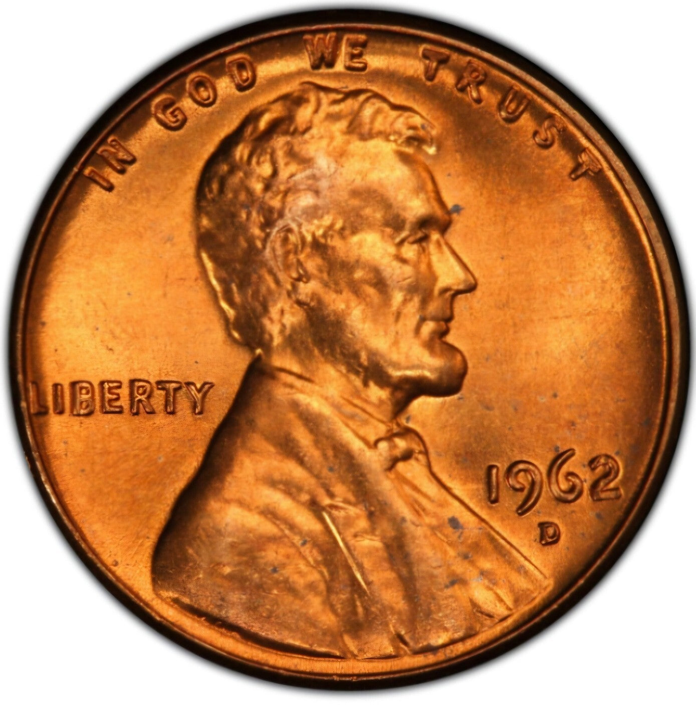 1962 D Lincoln Memorial BU Brilliant Uncirculated 1C From 🔥OBW Bank Roll🔥