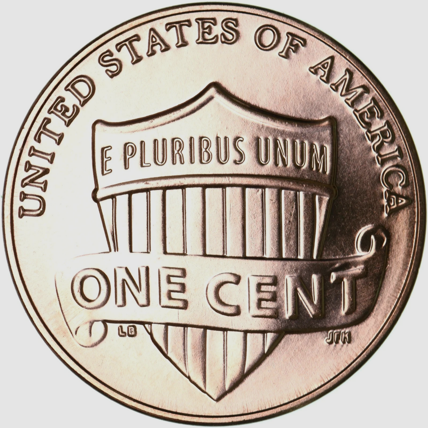 2023-D Gem BU RED  Lincoln Shield Cent Penny From US OBW Bank Wrapped Roll