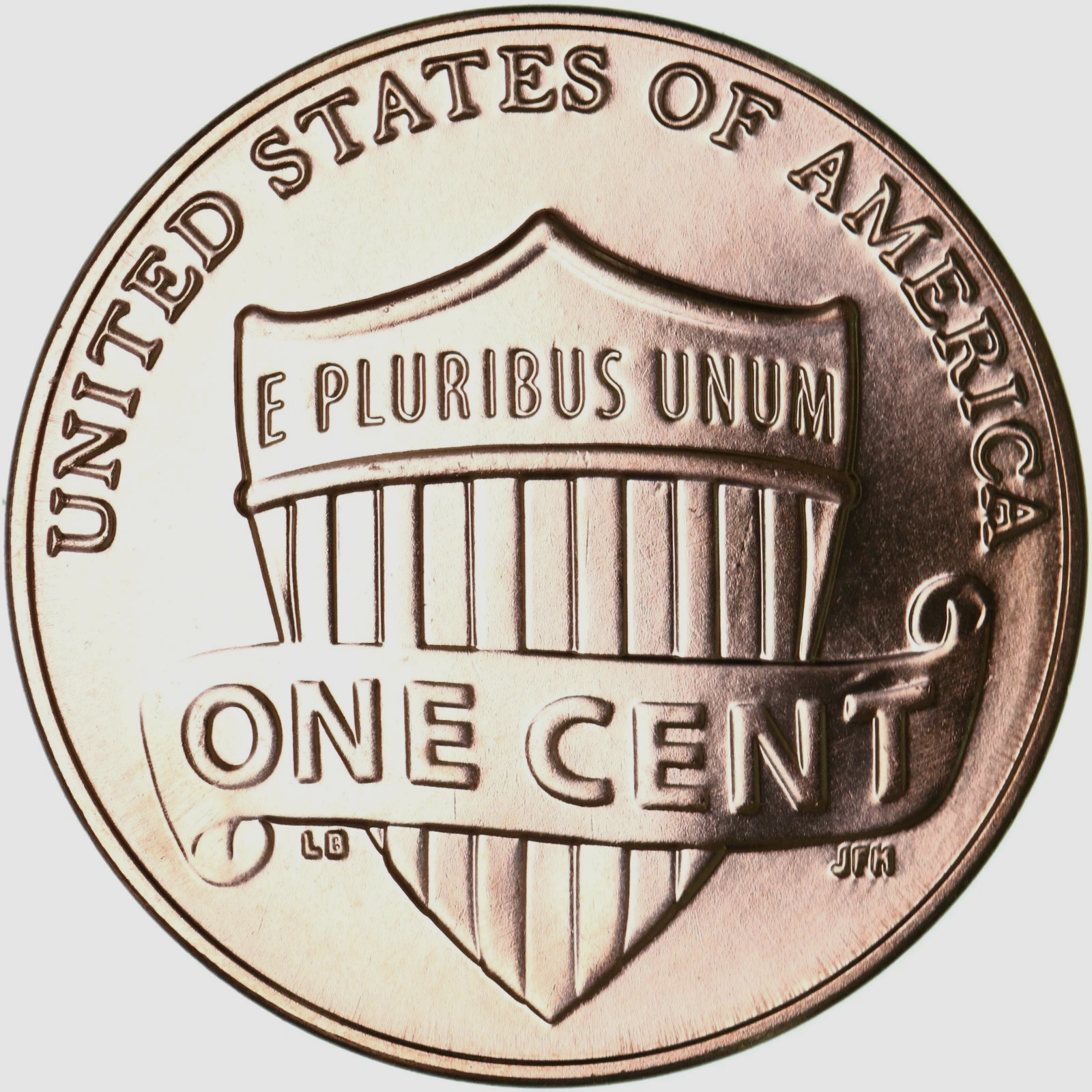 2023-D Gem BU RED  Lincoln Shield Cent Penny From US OBW Bank Wrapped Roll