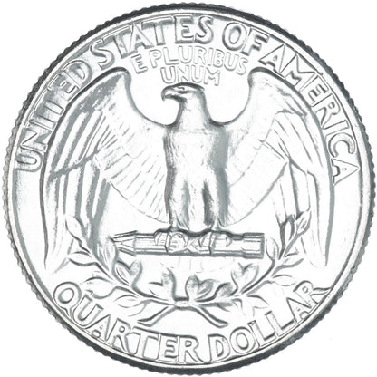 1964 P ⭐️ Washington Quarter BU UNCIRCULATED 90% SILVER ⭐️ Bright Shiny Coin