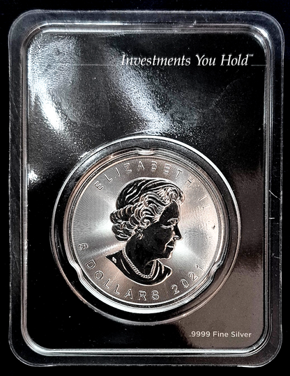 2021 Canada 1 oz .9999 Silver Maple Leaf (MintDirect® Single) OTP Blister Pack