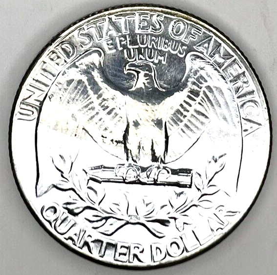 🔥 1962 P GEM BU Washington 90% Silver Quarter US Treasury From OBW Roll Coin 1