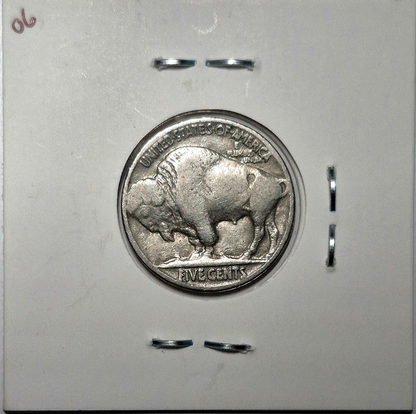 1934 Buffalo Nickel Sharp VG-F Features Partial Horn Better Date, Coin Shown