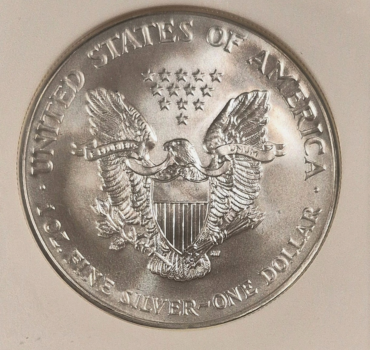 2006 American .999 Silver Eagle “First Strikes” NGC Near Perfect MS69 Red Label