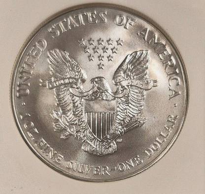 2006 American .999 Silver Eagle “First Strikes” NGC Near Perfect MS69 Red Label