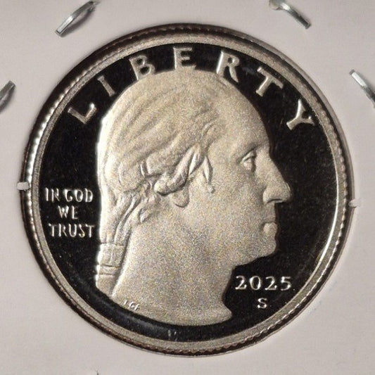 2025-S Althea Gibson Proof Quarter American Women Final Year Cameo Tennis 25C