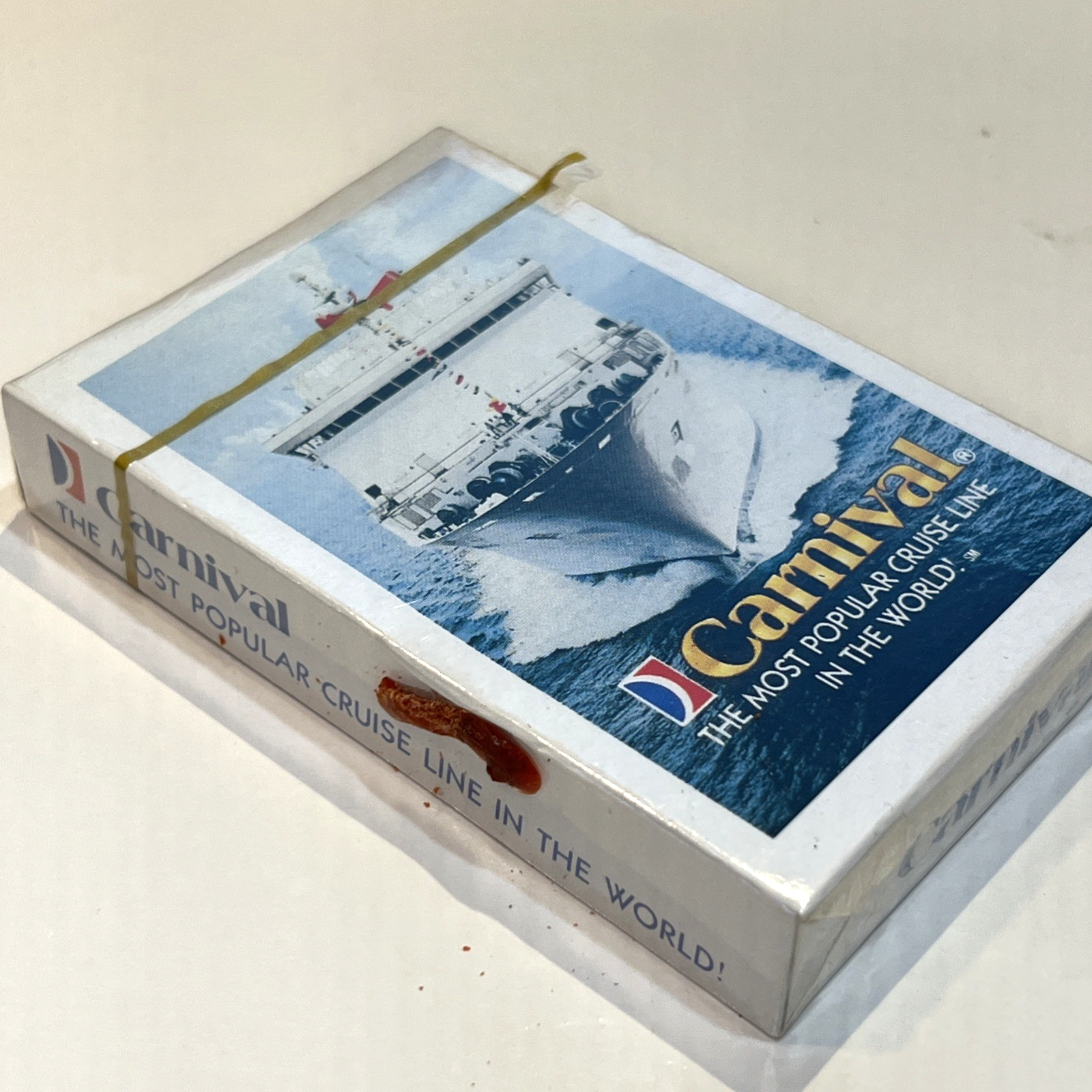⭐️ Carnival Cruise Lines Playing Cards Sealed Deck In Shrink Wrap NOS