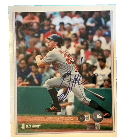 ⚾️   Jay Gibbons Signed 8x10 Licensed Photo COA: BAS Beckett Baltimore Orioles