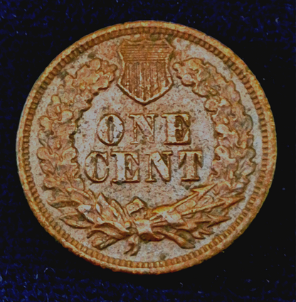 1868 Indian Head Cent Very Fine VF Features Coin 1C