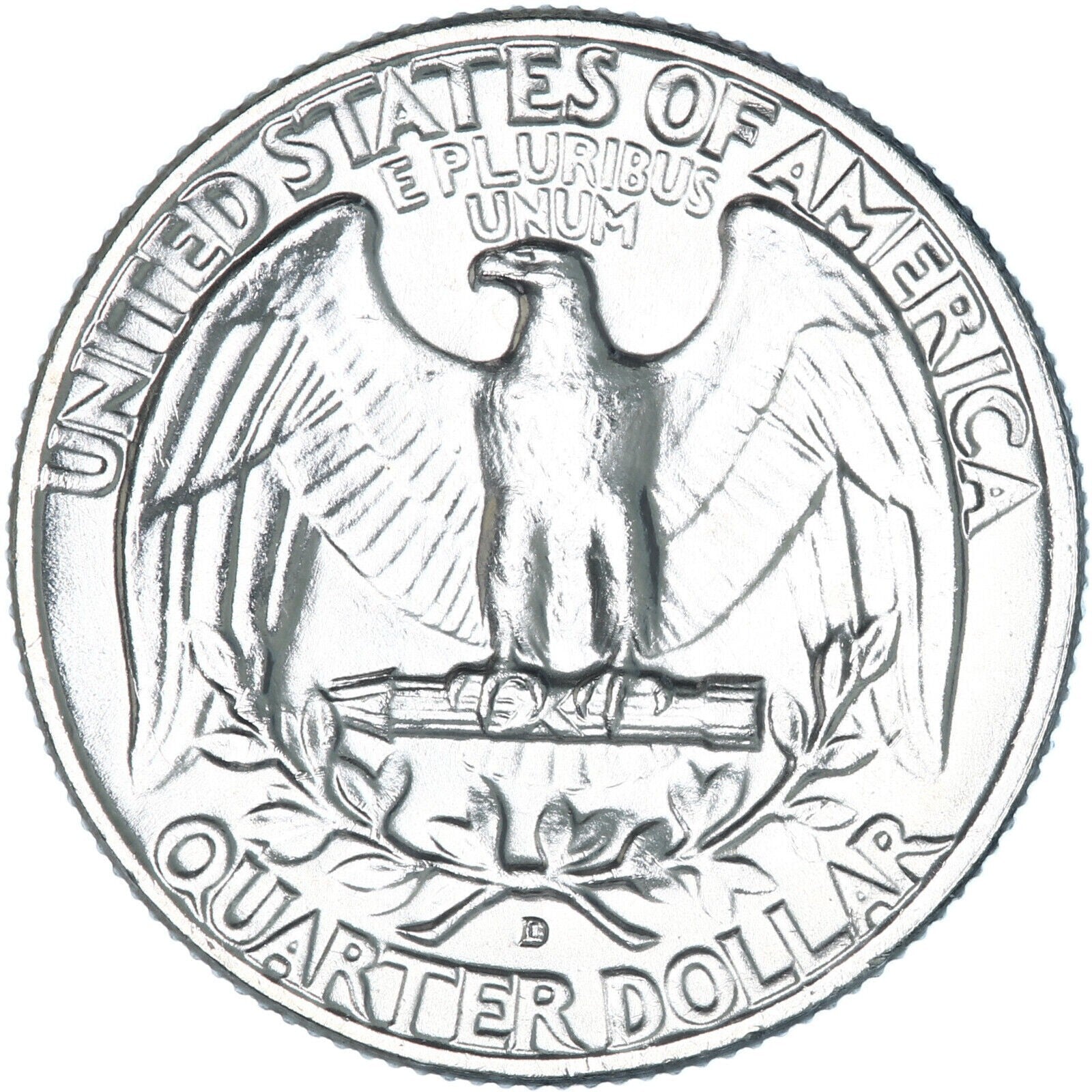 2 COIN SET - 1964 P & D Washington Quarters BU UNCIRCULATED 90% Silver 25c