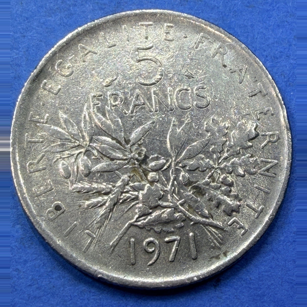 World Coin Lot 3 Coins Brazil 25 Centavos 1998 France 5 Francs 1971 Japan 10 Yen