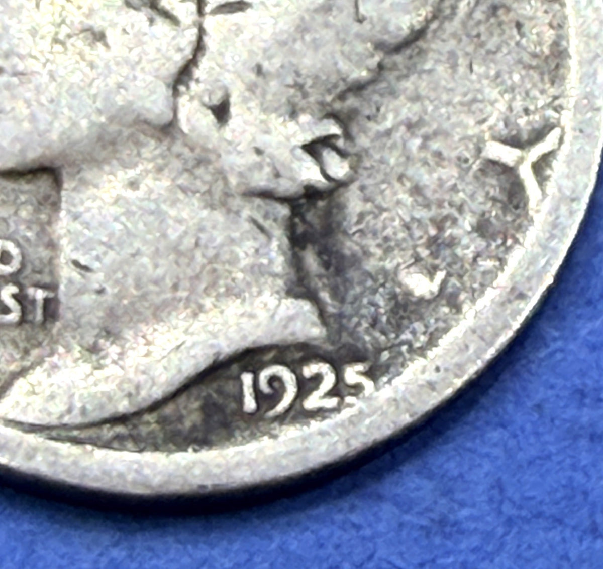 1925-S Mercury Dime 10C Better Date San Francisco 90% Silver F Fine Full Rims