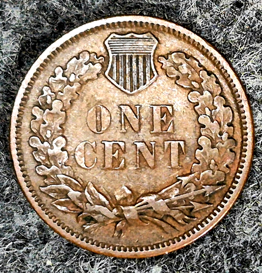 1883 Indian Head Cent Penny XF+ Features Full Liberty, Receive Coin Pictured 1C