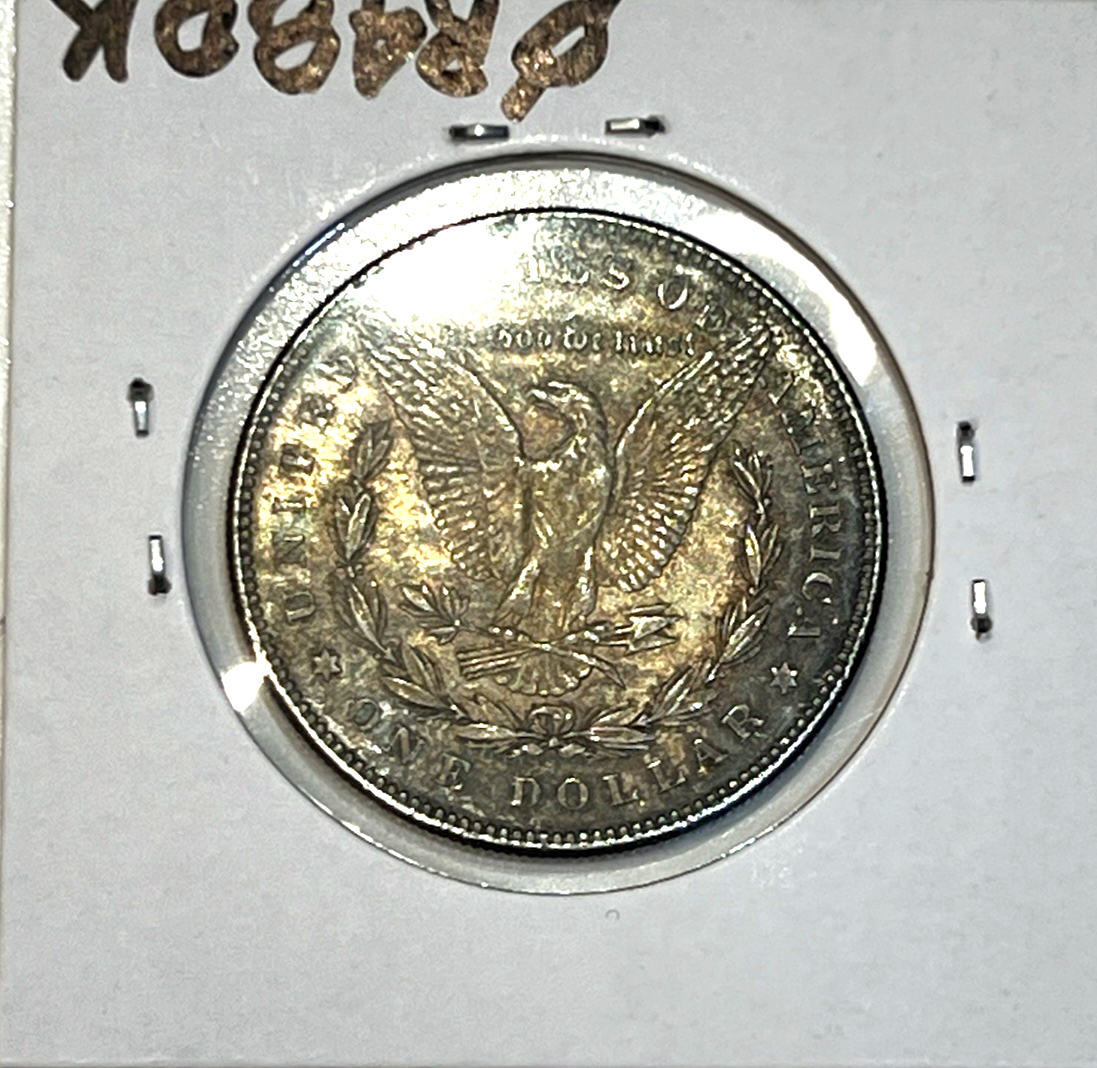 1878 FIRST YEAR Morgan Dollar 90% Silver SUPER Toned Sharp INCREDIBLE Features