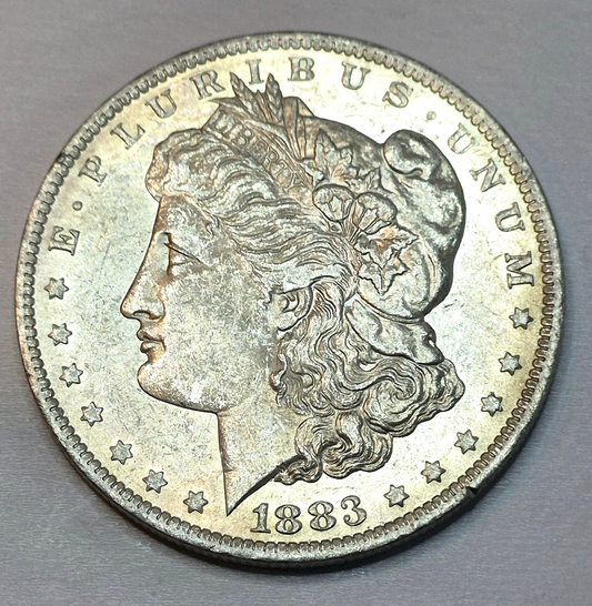 1883-O Morgan Silver Dollar Crisp MS Features Light Toning 90% Silver $1