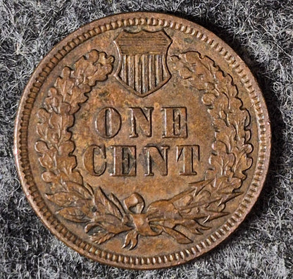 1892 Indian Head Cent Choice Crisp AU Features High Grade Coin Shown  1C