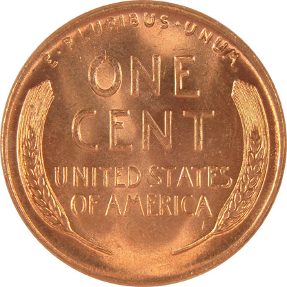 ✅  1947 P/D/S BU Uncirculated 3 COIN SET Lincoln Wheat Cents Choice RED Beauties