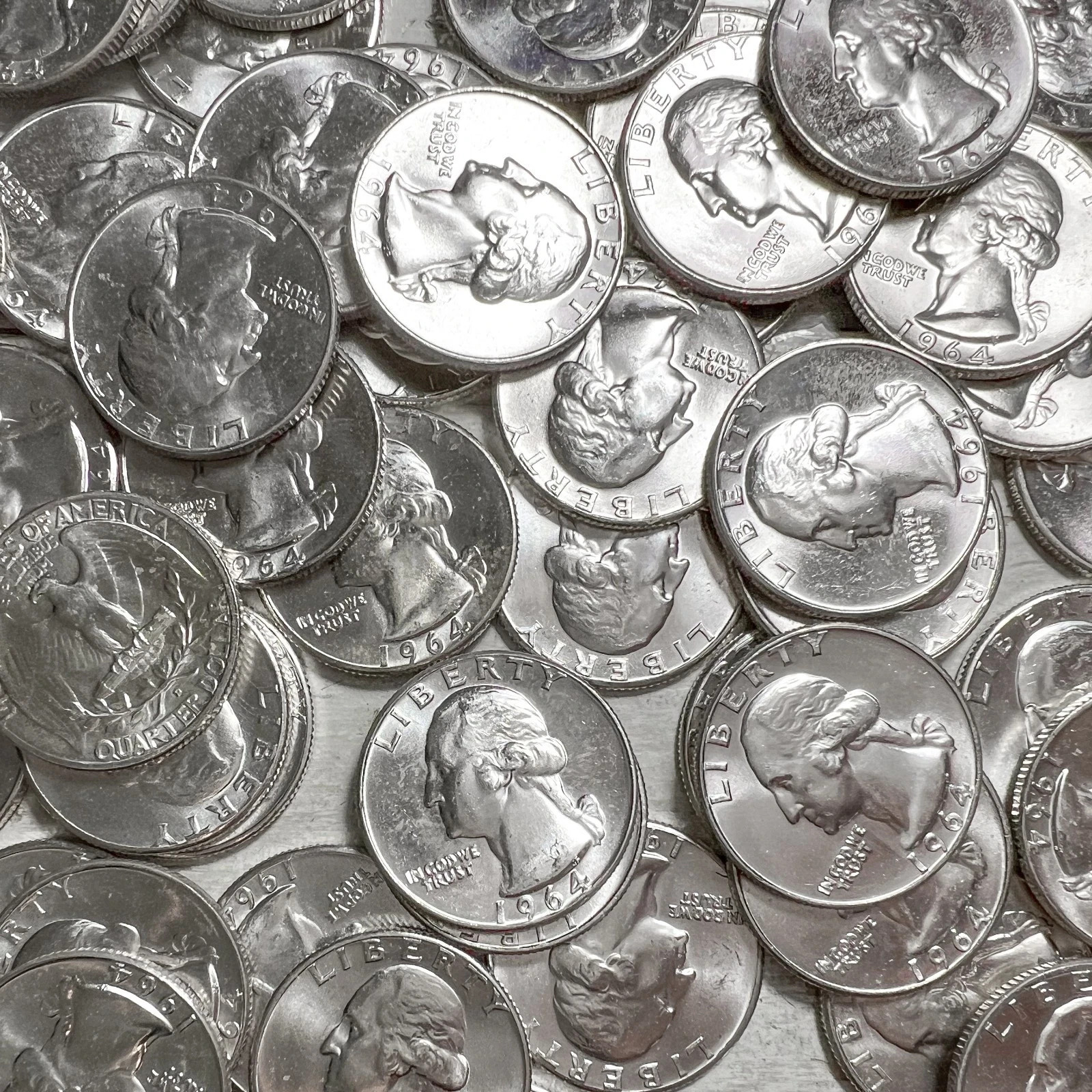 ✯ 1 oz UNCIRCULATED 90% Silver US Coins Bullion Pre-1965✯ UNC BU OLD COIN Lot ✯