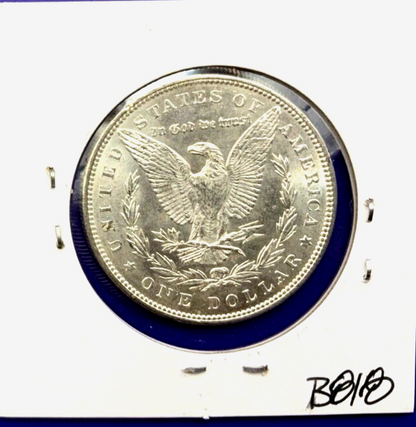1887 Morgan 90% Silver Dollar BU Gem Shiny, Bright, Well Struck Coin