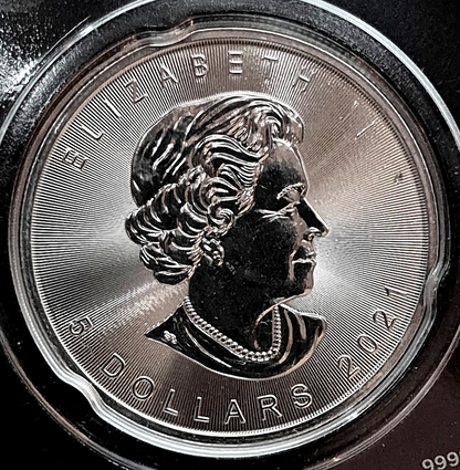 2021 Canada 1 oz .9999 Silver Maple Leaf (MintDirect® Single) OTP Blister Pack