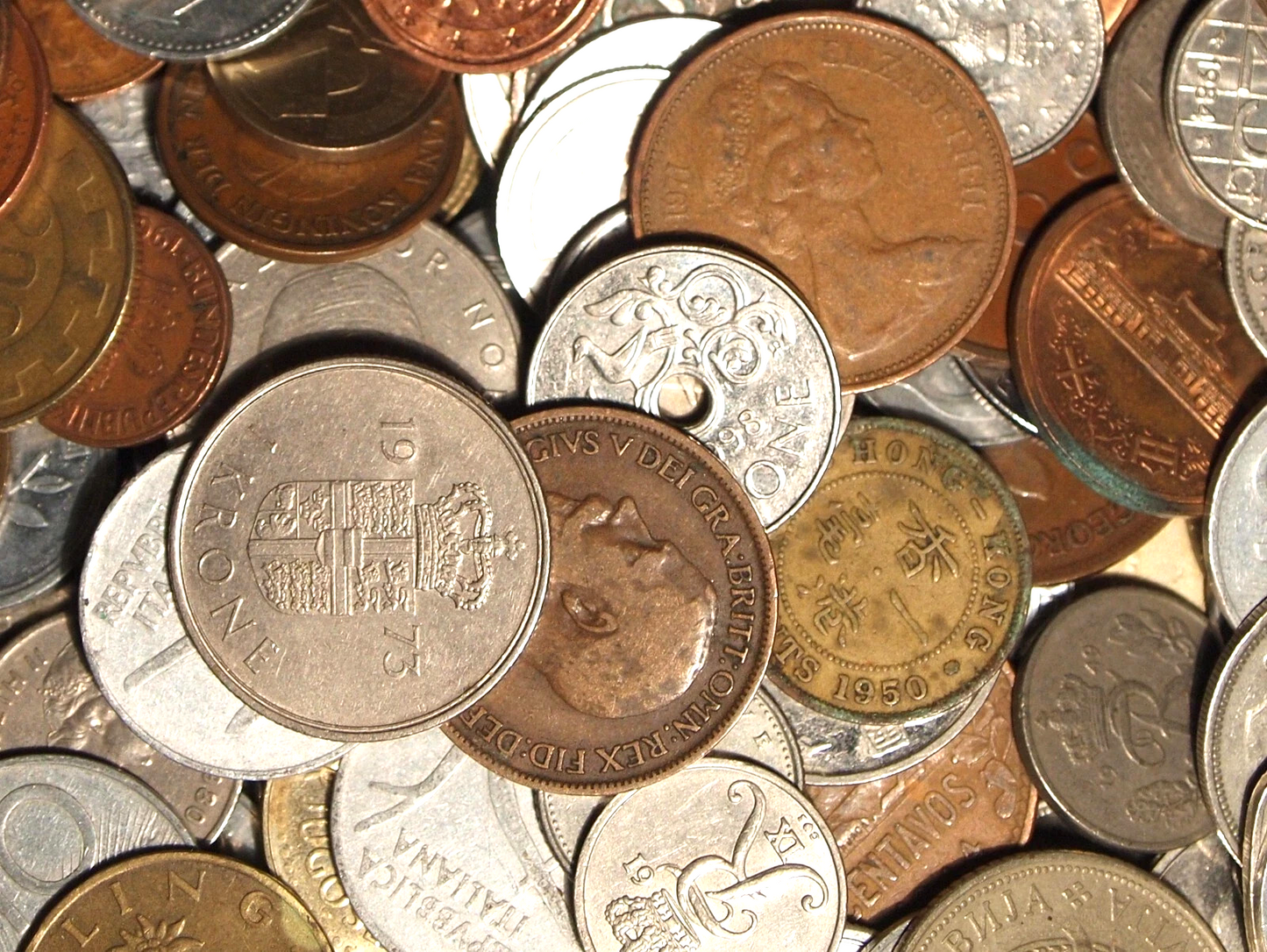1/2 Pound World Coins Bulk Lot Around The World FOREIGN Coins Instant Collection