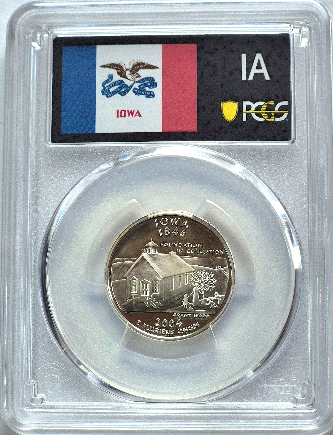 2004 S State Quarter Set 90% Silver PCGS High Graded PR69DCAM (FL/MI/TX/IA/WI)