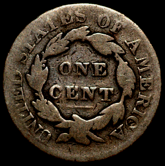 1828 Rare Small Wide Date 1C Coronet Head Cent N10 R1 GSID 949 Good Features