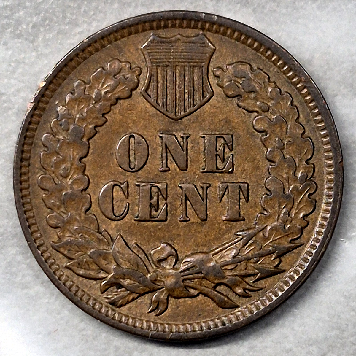 1898 Indian Head Cent Penny 1C Choice AU About Uncirculated Full LIBERTY Sharp