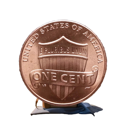 2010-D Gem BU RED  Lincoln Shield Cent Penny From US OBW Bank Wrapped Roll