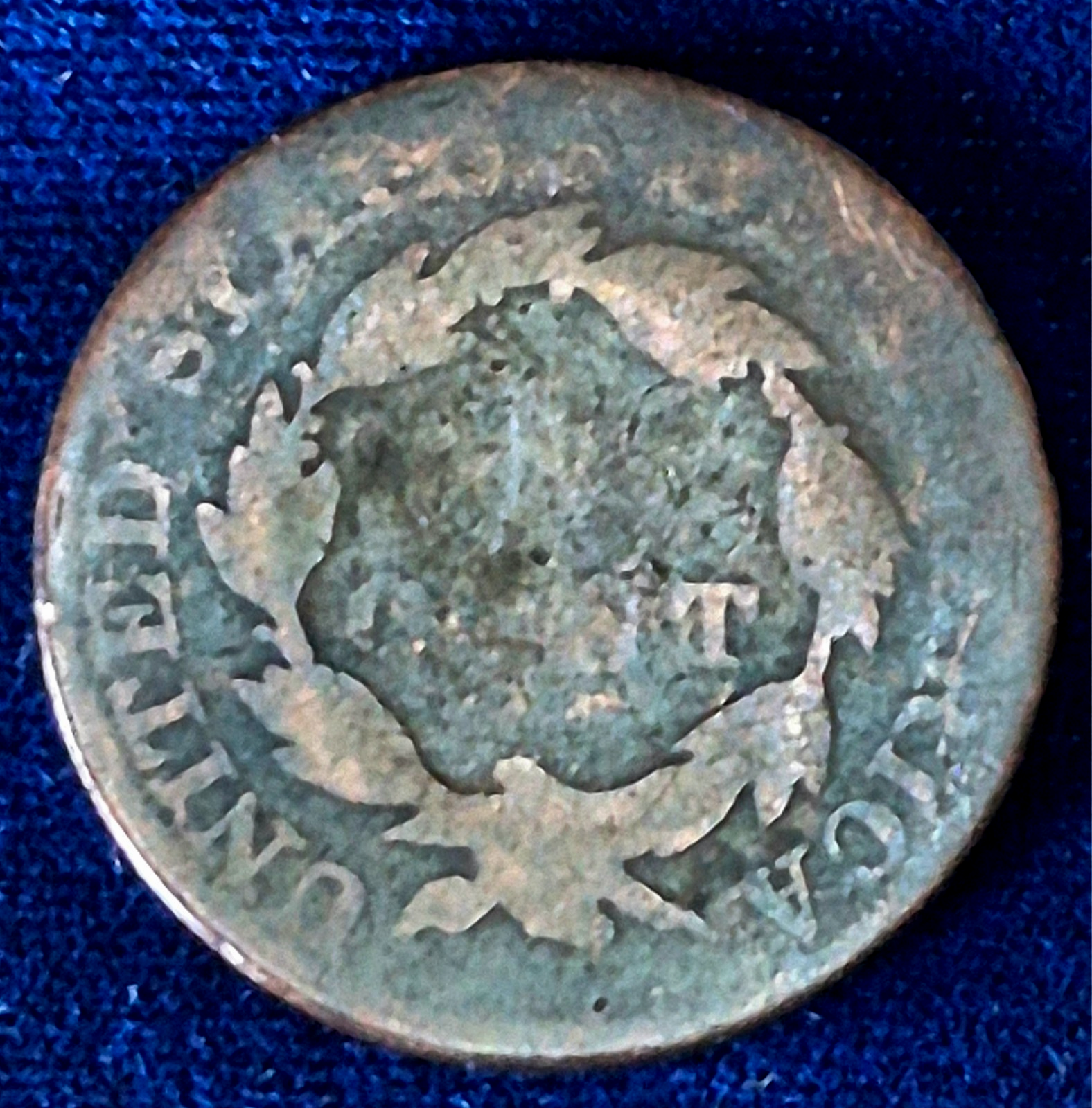 1827 Coronet Head Large Cent Variant N5 R2 AG-G  Features Better Date 1C