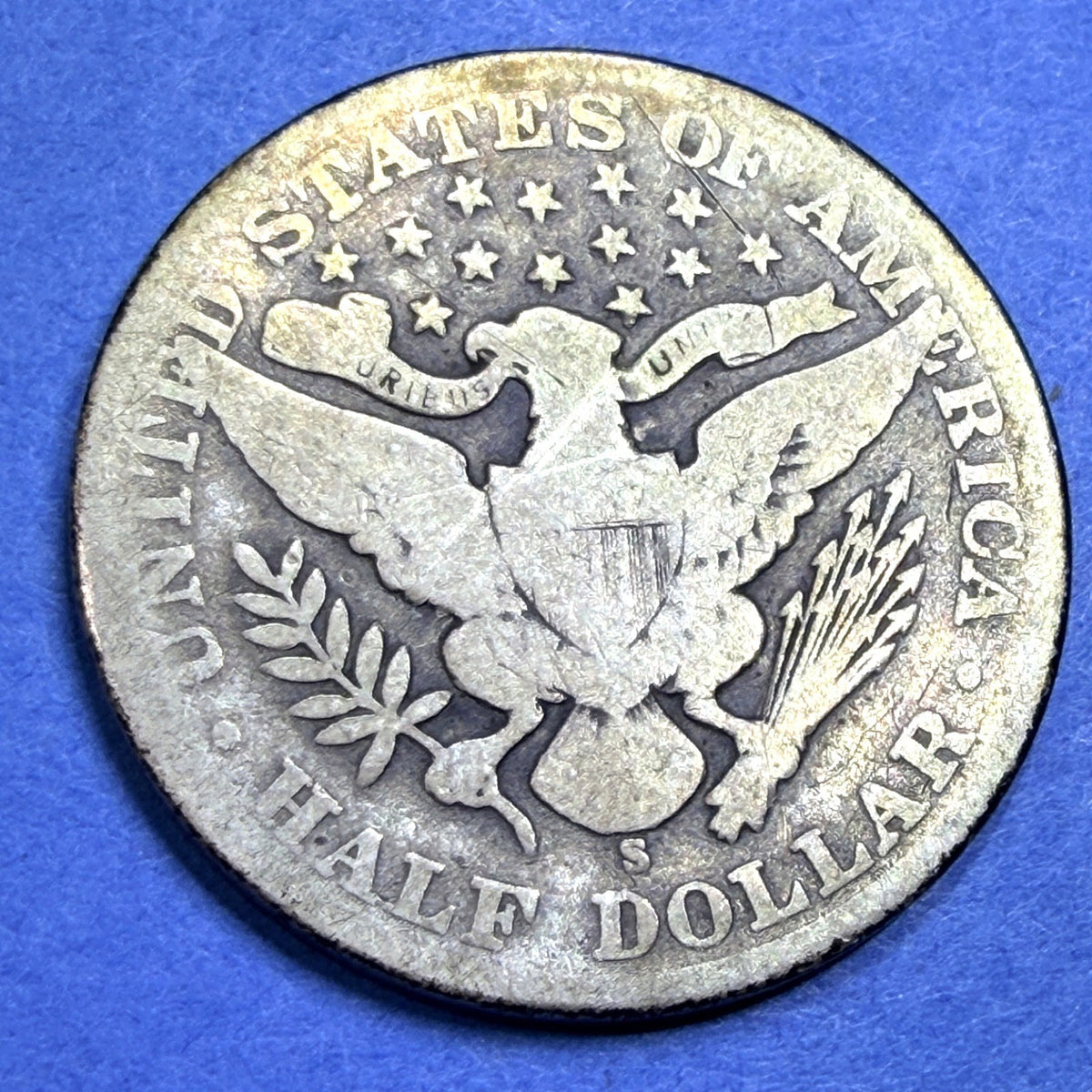 1903-S Barber Half Dollar 50C G Good San Francisco Low Mintage 90% Silver Coin