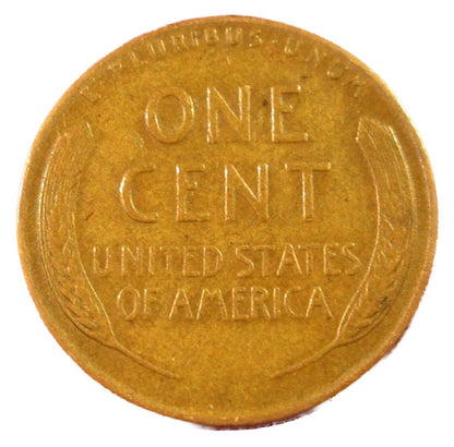 1956 D Lincoln Cent Good - Very Good  (G-VG) Circulated Condition Copper Penny