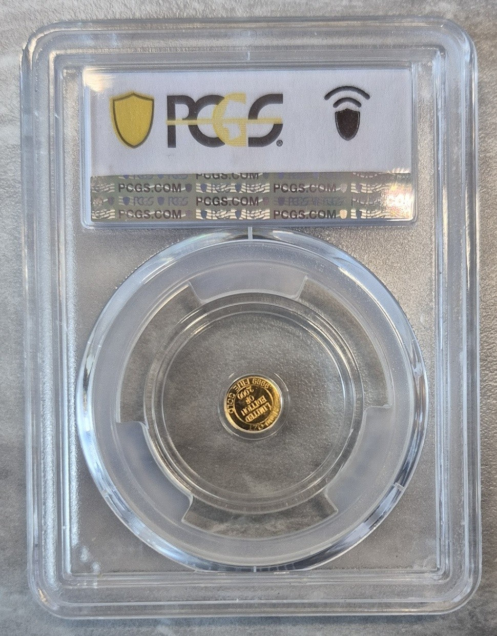 1/500 oz .9999 Gold Alien Head Round PCGS MS69 Limited Edition of 2,000 24K UFO