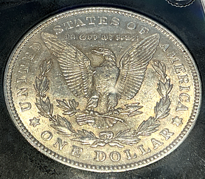 🔥1921 Morgan Silver Dollar 💎BA Authenticated💎 Very Good Condition In Slab