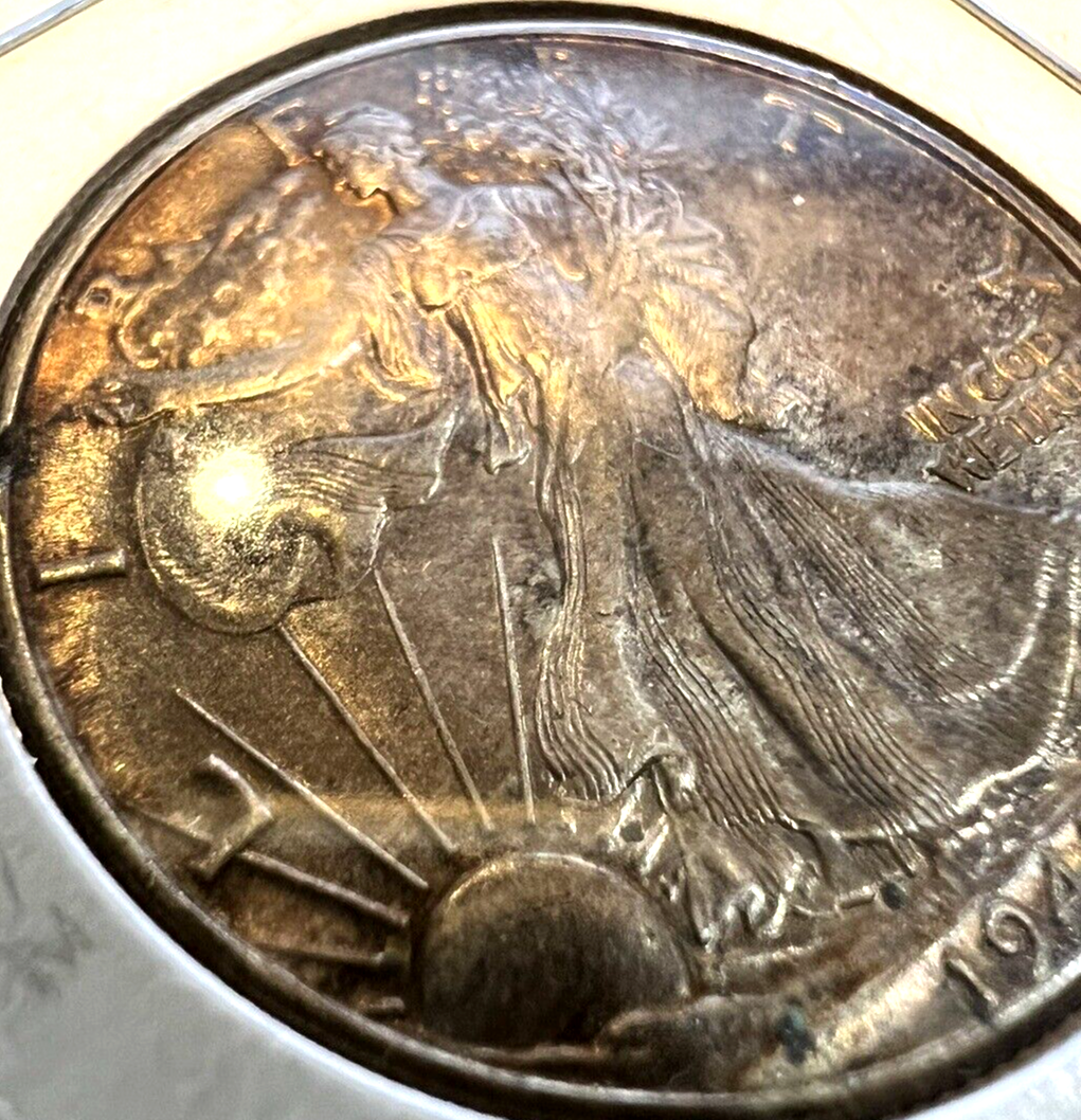 SUPER TONER GEM 1942-P Walking Liberty Half Dollar Strong MS++ Features 50C 90%