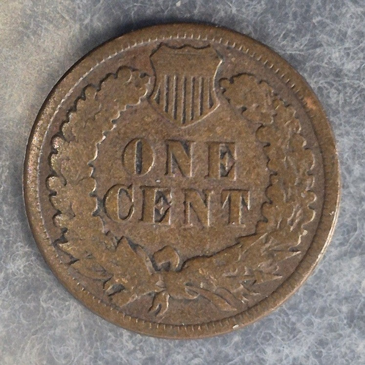 1887 Indian Head Cent Penny 1C Good Bronze Philadelphia US Coin 19th Century