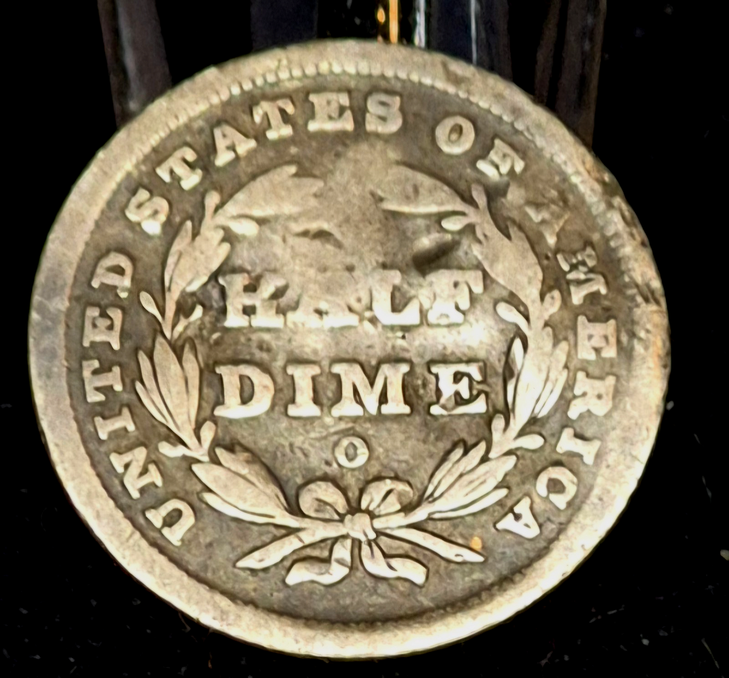 1840-O NO DRAPERY Seated Liberty Silver Half Dime VG+ Features RARE KEY DATE 10C