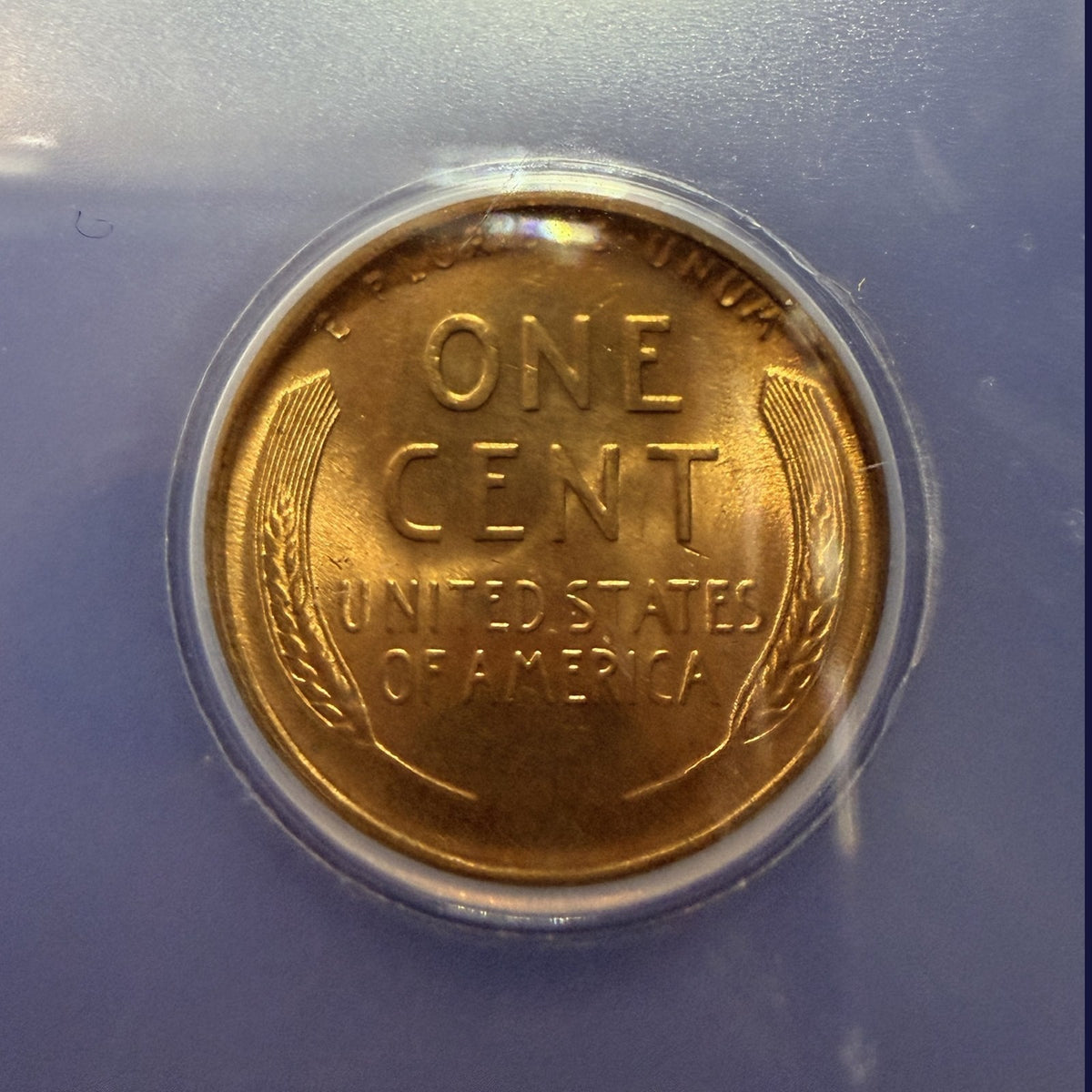 1947-D Lincoln Wheat Cent 1C ICG MS65 RD Red Slab Certified US Coin