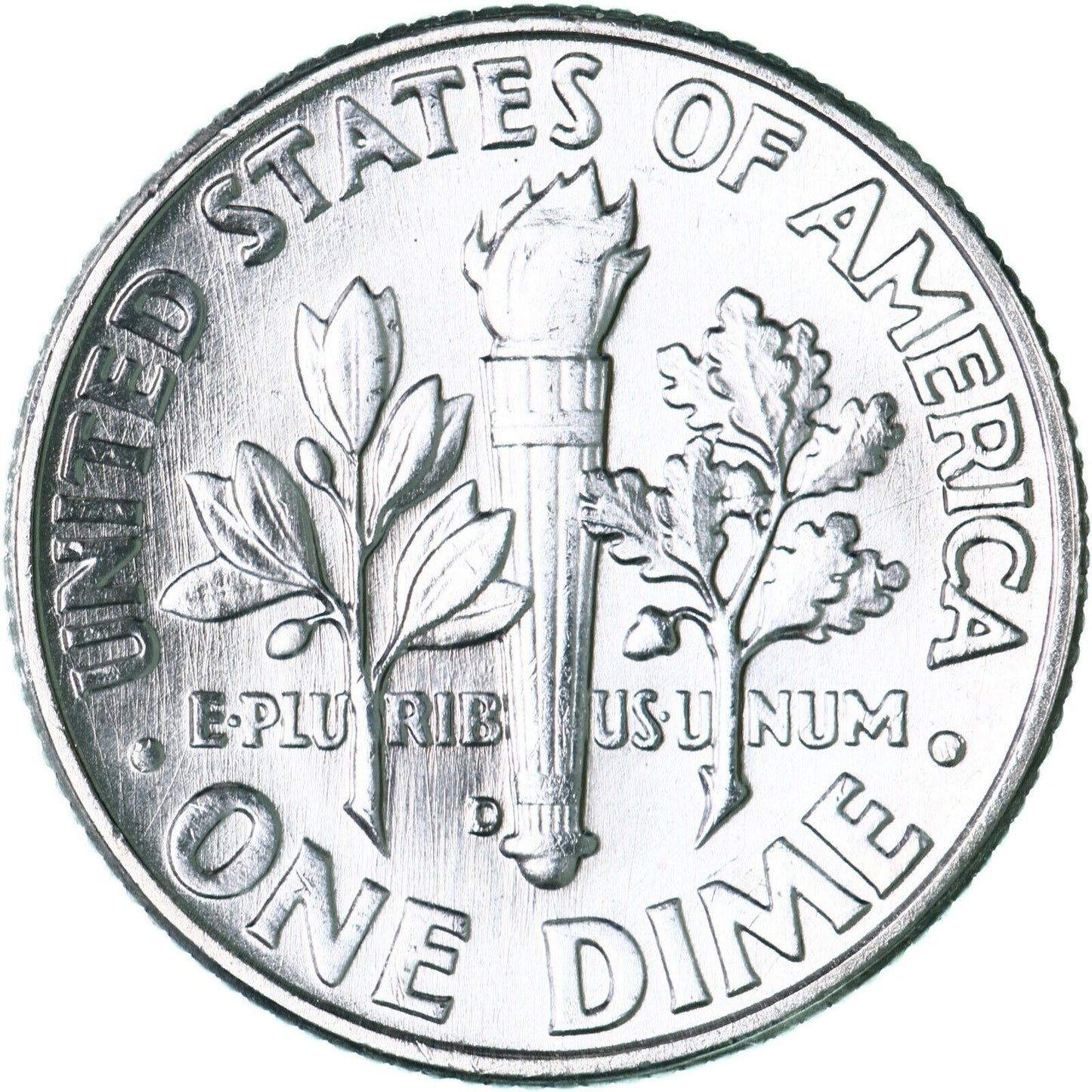 1963 D Roosevelt Dime 90% Silver Choice GEM BU Uncirculated BLAST WHITE 10c Coin