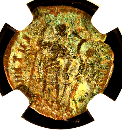 NGC Certified Ancient Coin Eastern Roman Empire Arcadius AD 383-408 AE3 Nummus