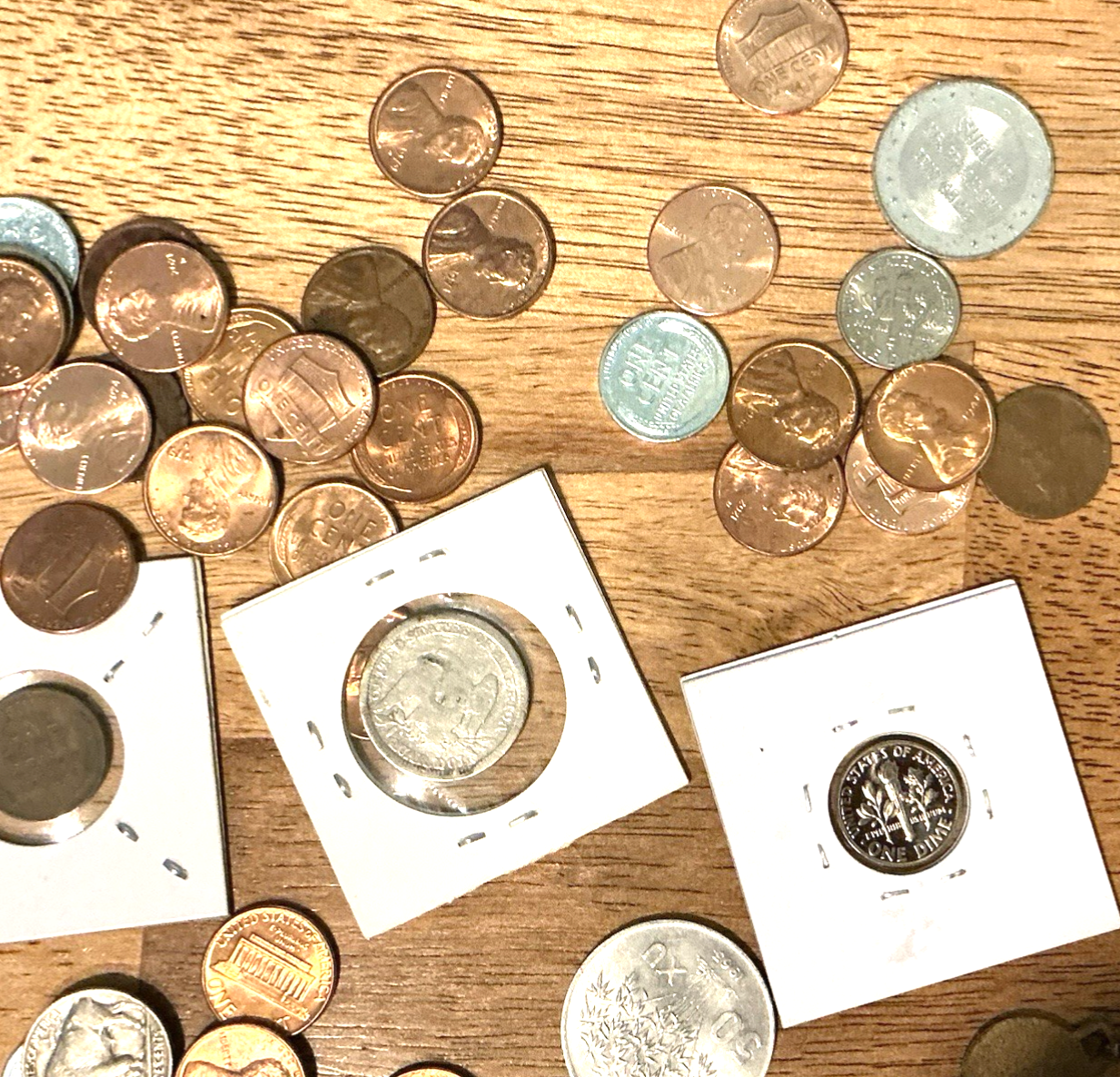 CLEANING MY DESK Coin Lot -Silver/Proof/Uncirculated OLD MUST READ DESCRIPTION