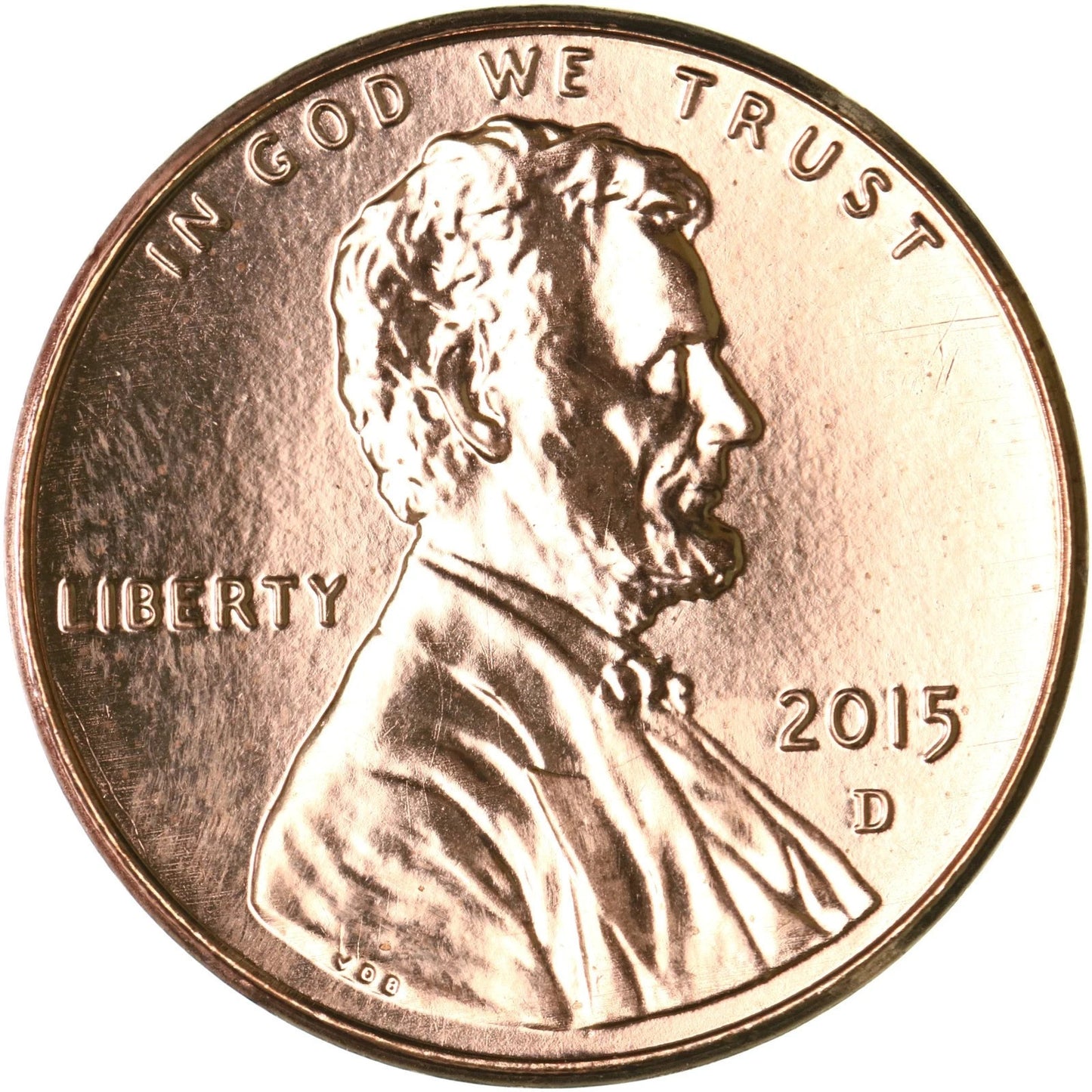 ✅ 2015 D Lincoln Shield Cent BRILLIANT UNCIRCULATED RED Penny US Mint 1c Coin