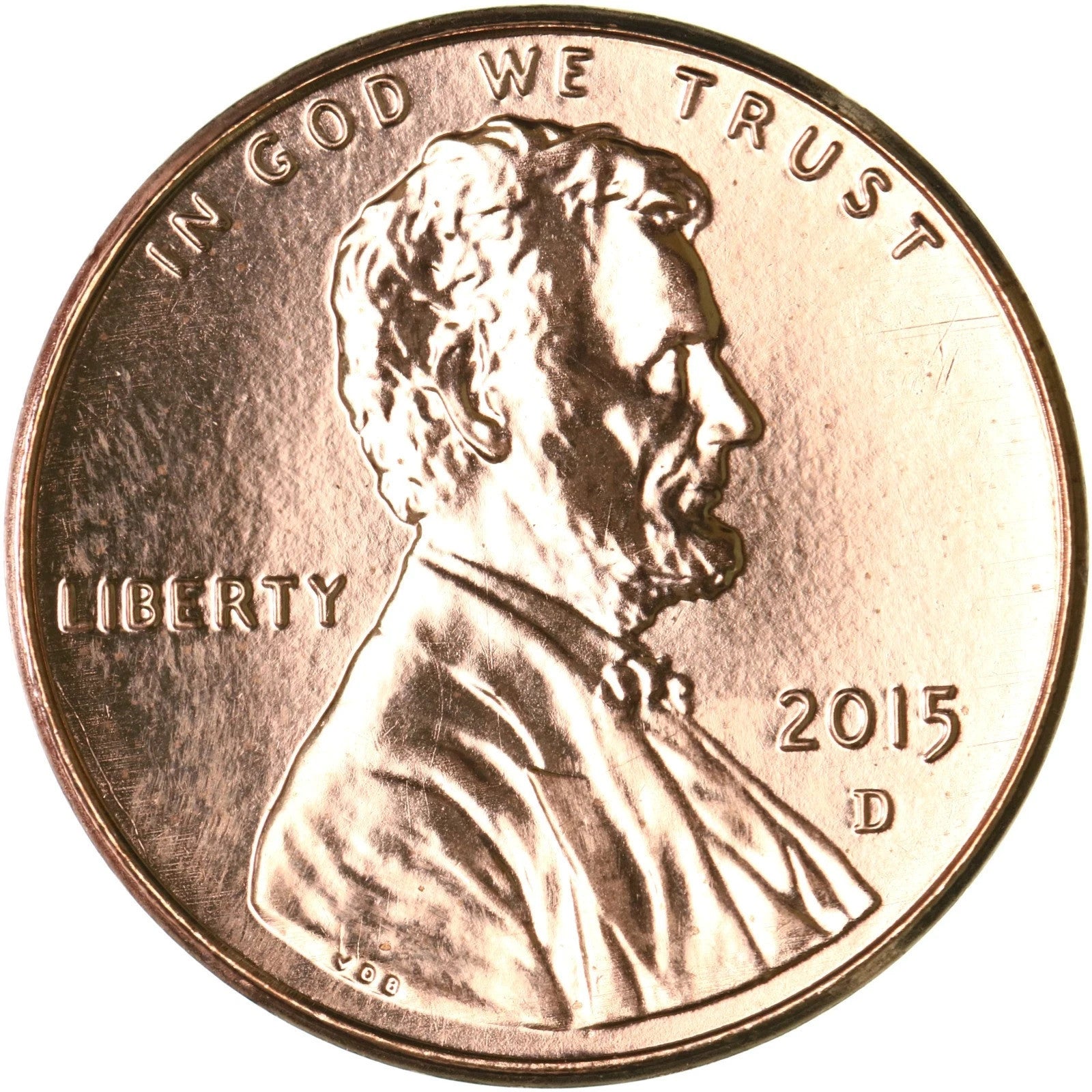 ✅ 2015 D Lincoln Shield Cent BRILLIANT UNCIRCULATED RED Penny US Mint 1c Coin