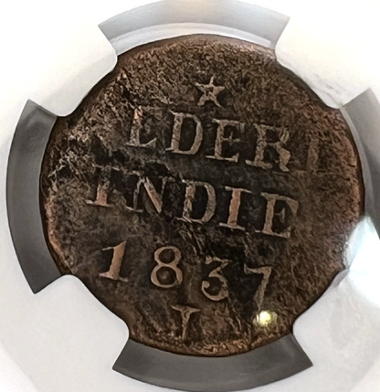 {LOF of 4} Willem I Fractional Stuiver Genuine NGC Coins 1814-1836
