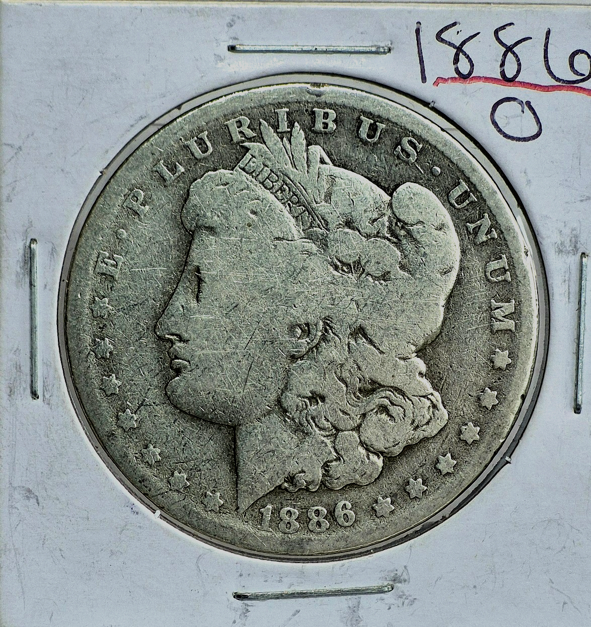 1886-O Morgan 90% Silver Dollar Strong VG Features *PREMIUM* Better Date IYKYK
