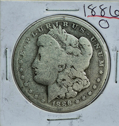 1886-O Morgan 90% Silver Dollar Strong VG Features *PREMIUM* Better Date IYKYK