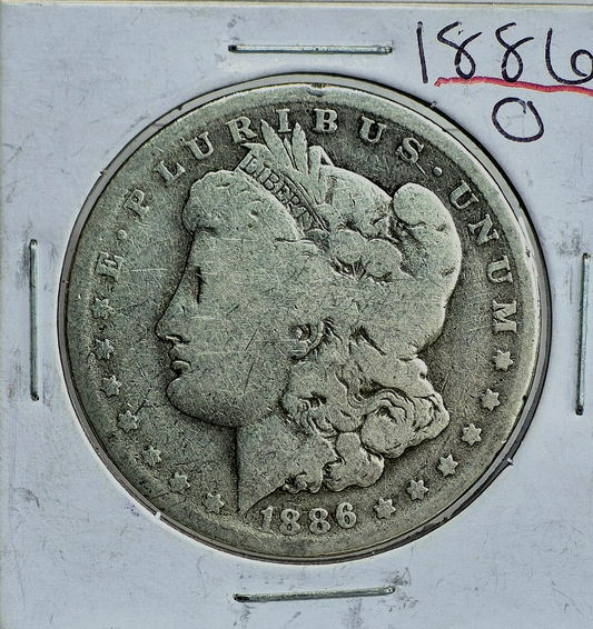 1886-O Morgan 90% Silver Dollar Strong VG Features *PREMIUM* Better Date IYKYK