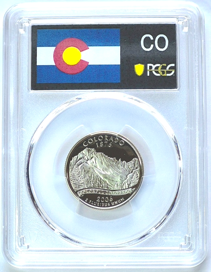 2006-S State Quarter Colorado PCGS Highly Graded PR69DCAM 25C