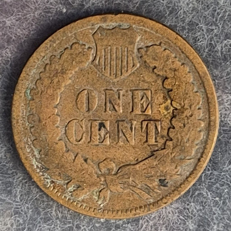 1902 Indian Head Cent Penny 1C Good+ Bronze Philadelphia Turn of Century US Coin