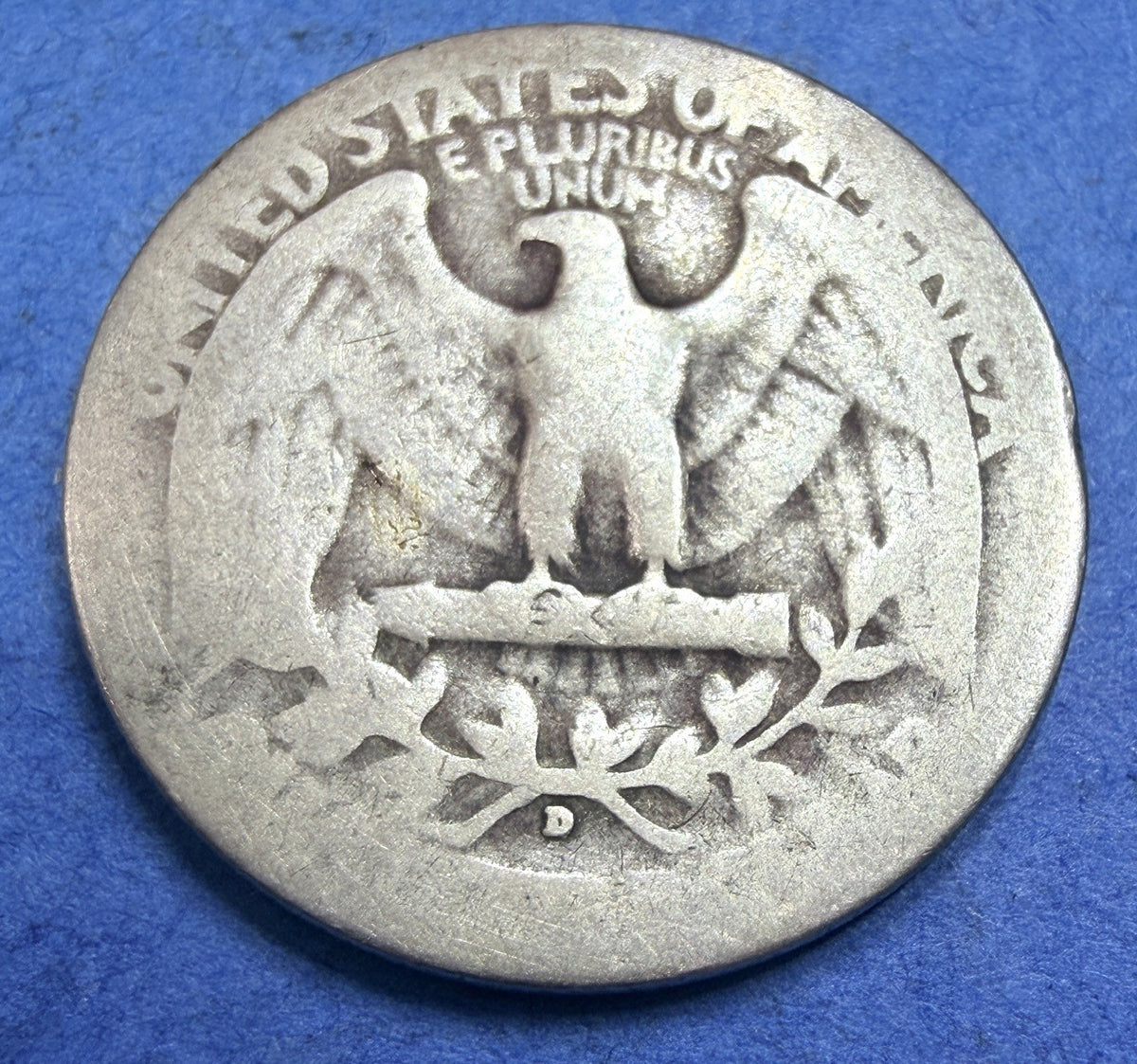 1935 D Washington Quarter 25C G Good 90% Silver Denver Early Better Date Coin